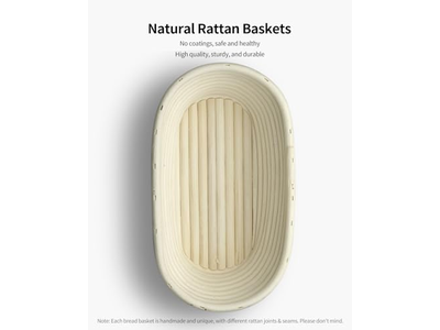 Силиконовый баннетон и нож, антипригарный, 500 г, овальный, лучший хлеб Lee Valley с подъемником