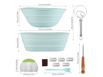 Тяжелая льняная кушетка для корзин для расстойки хлеба, 4 дюйма