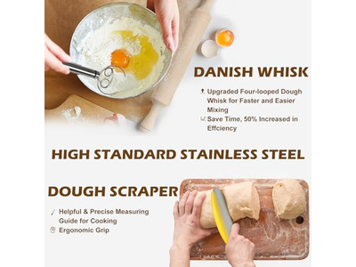 Баннетон для домашней пекарни, двойная безопасная корзина из ротанга для хлеба