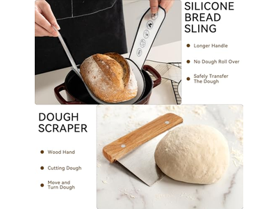 Горячие овальные баннетоны, корзина для расстойки хлеба, высококачественный набор баннетонов