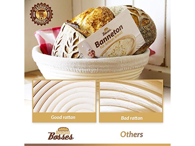 Буханка Баннетон Мука Бумажные Боссы Food52 Использование 14-дюймовой очистки домашнего приготовления