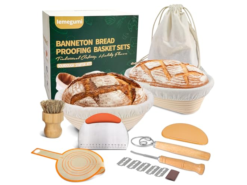 Пластиковые корзины для расстойки теста, овальная плетеная корзина для хлеба