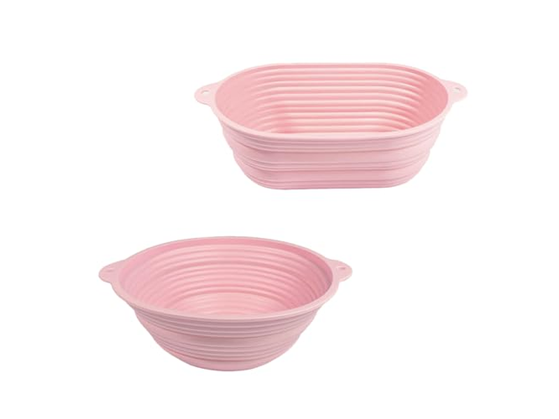 Корзина для расстойки с льняным вкладышем, 5 дюймов, маленькая, 10 дюймов, овальная корзина для хлеба