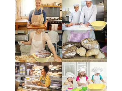 Корзина для расстойки с льняным вкладышем, 5 дюймов, маленькая, 10 дюймов, овальная корзина для хлеба