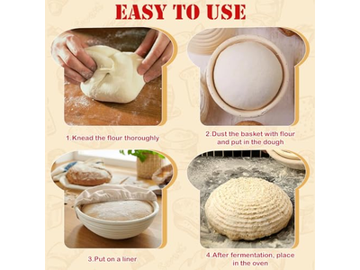 Корзина для расстойки, металлические корзины для выпечки в духовке для большого джутового хлеба