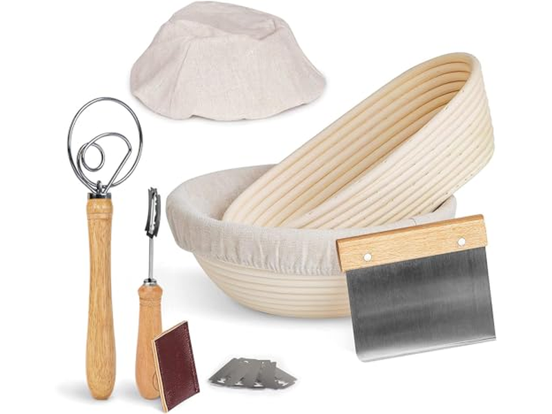 Корзины для расстойки закваски, корзина из ротанга с куполом для расстойки теста