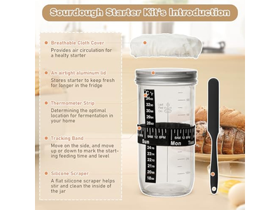 Ротанговая хлебная корзина с крышкой и вкладышем, инструмент для расстойки закваски